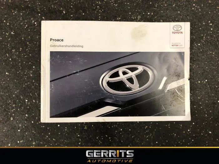 Livret d'instructions Toyota Pro-Ace
