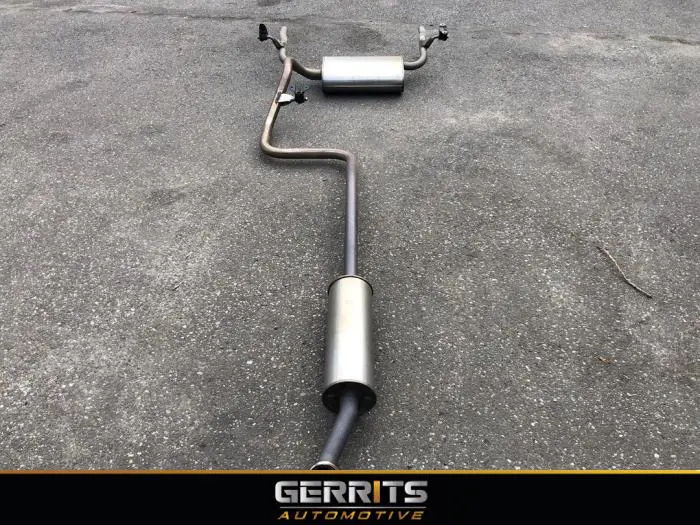 Exhaust central + rear silencer Peugeot 2008