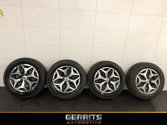 Set of wheels + tyres Subaru Forester