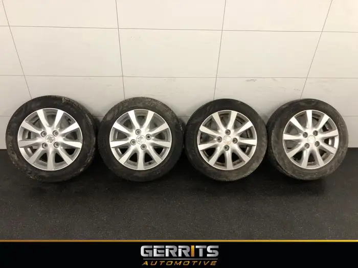Set of wheels + tyres Suzuki Alto