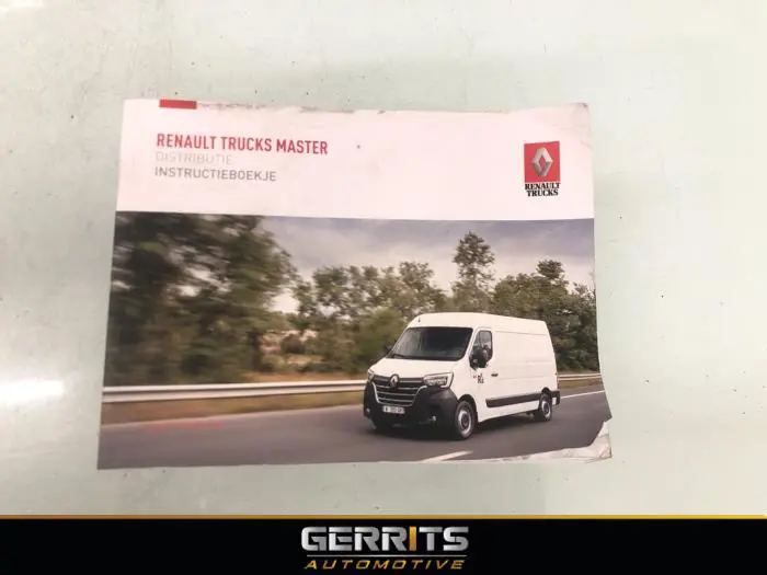 Livret d'instructions Renault Master