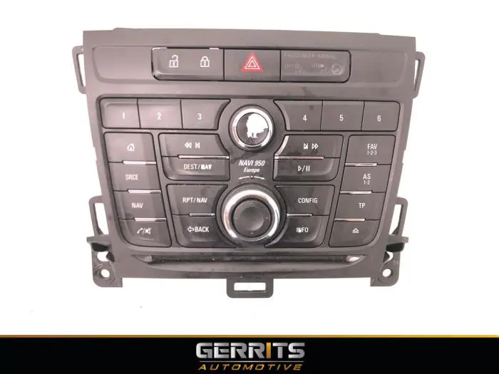 Radio control panel Opel Zafira