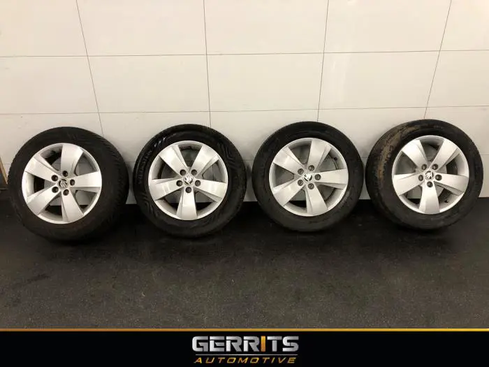 Set of wheels + tyres Skoda Fabia