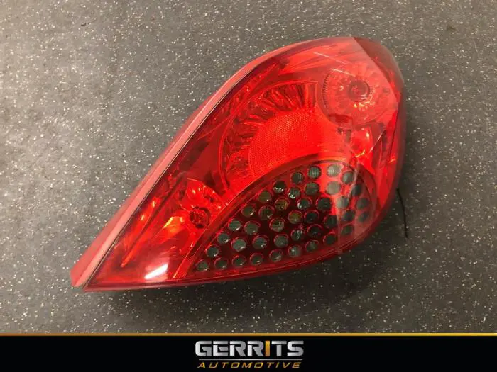 Taillight, right Peugeot 207